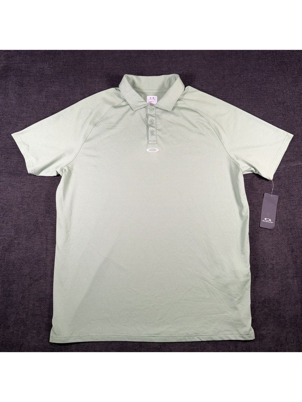 Oakley Iconic SS Polo Shirt in New Jade Tan, Size XL